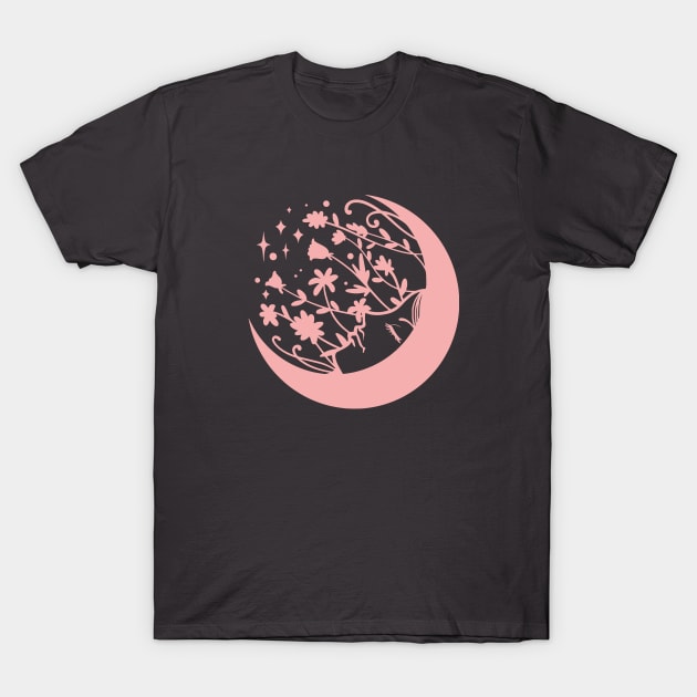 Moon Mermaid T-Shirt by Pacesyte